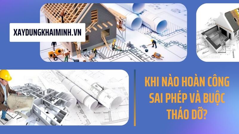 Tại sao phải hoàn công nhà ở