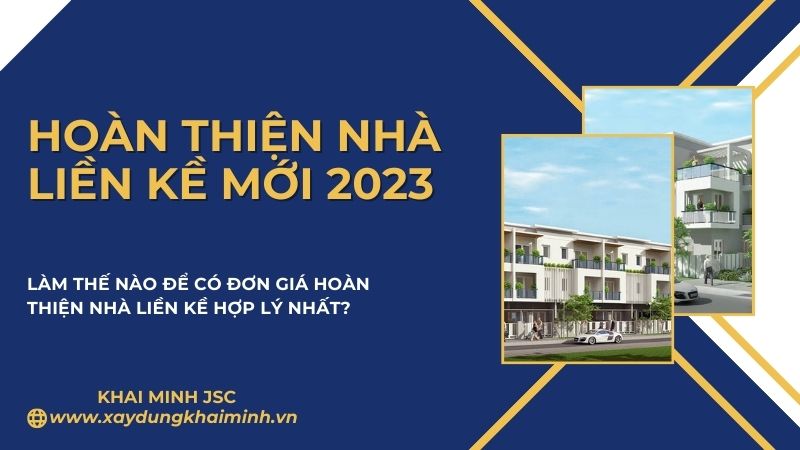 Hoàn thiện nhà trọn gói