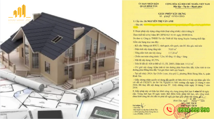 Những trường hợp được miễn giấy phép xây dựng