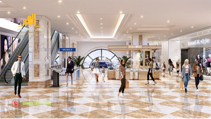 Sảnh đón tiếp sang trọng