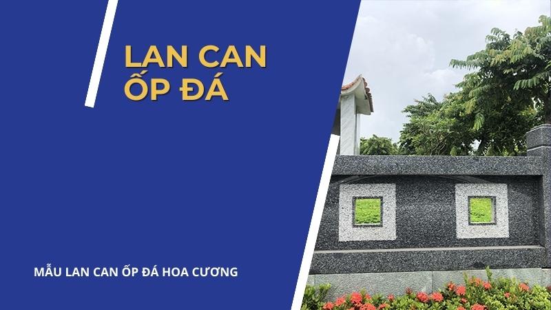 Lan can ốp đá hoa cương