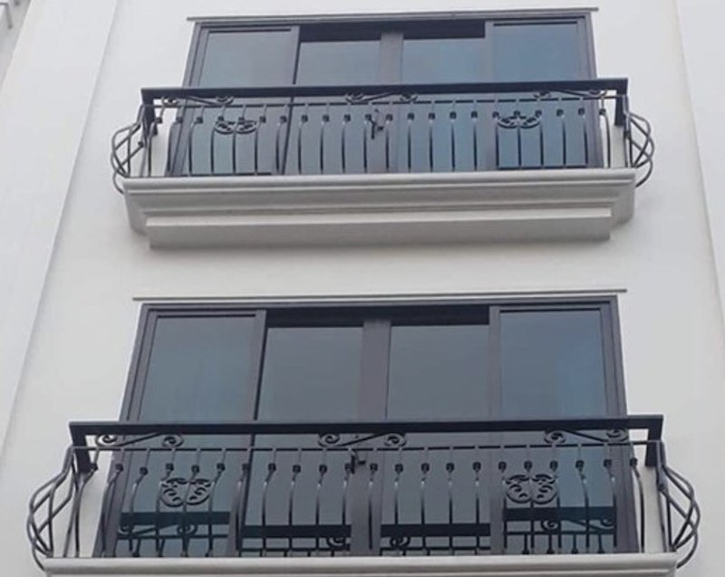 mẫu lan can xây gạch đẹp