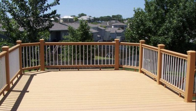 Lan can cầu thang xây bằng gạch