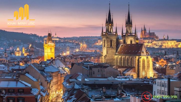 Lâu đài Prague có diện tích lớn nhất thế giới