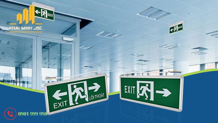 Số lượng lối thoát hiểm cho biệt thự và văn phòng không được ít hơn 2