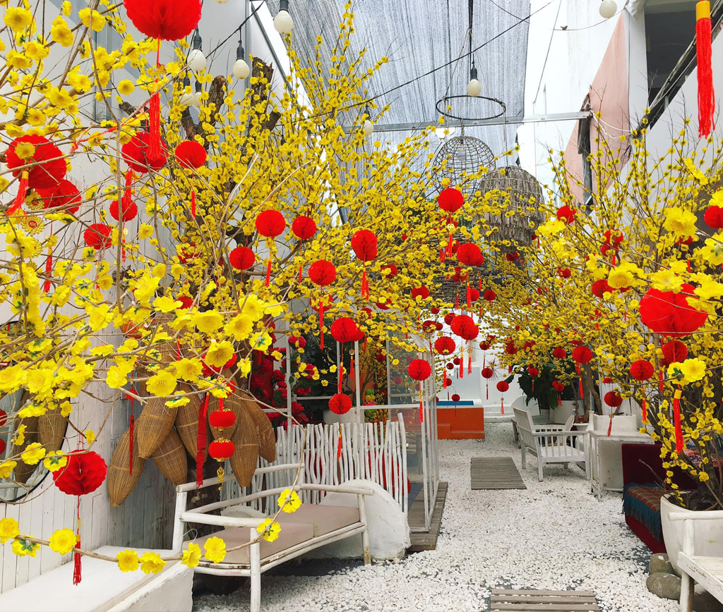 Lựa chọn phụ kiện trang trí ngày tết