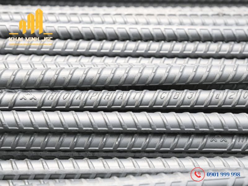 Thép Hòa Phát là loại thép cho nhà bê tông cốt thép được ưa chuộng phổ biến hiện nay