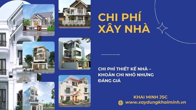 chi phí xây nhà 2 tầng 100m2 ở nông thôn