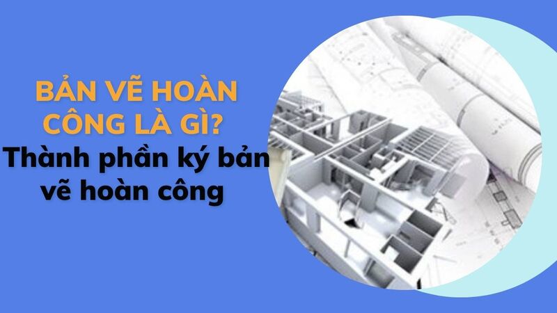cách đóng dấu bản vẽ hoàn công