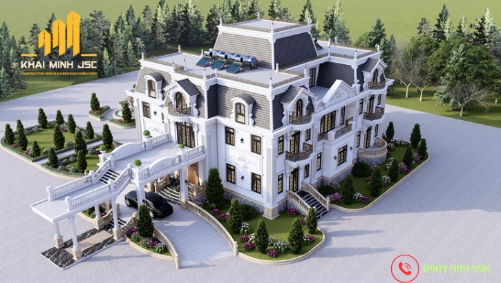 Mẫu biệt thự doanh nhân sang trọng thể hiện vị thế gia chủ