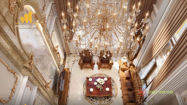Mẫu nội thất cho biệt thự của giới tinh hoa thể hiện vị thế