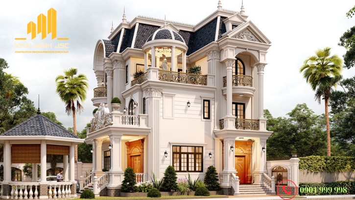 Mẫu biệt thự nghệ thuật mang đậm màu sắc cá nhân