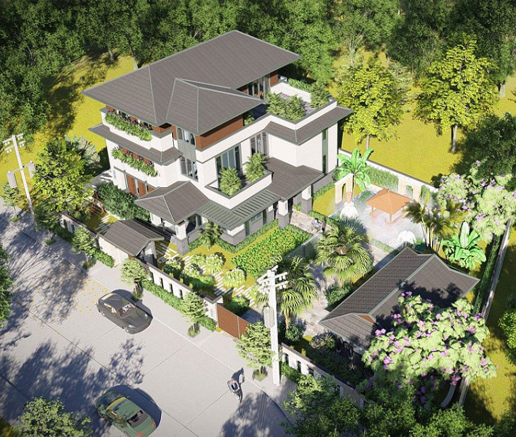 Mẫu biệt thự vườn đẹp nhất Việt Nam