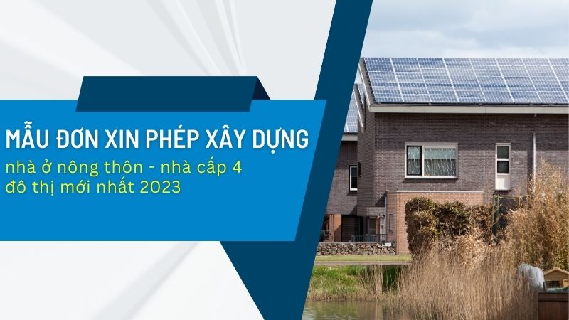 Đơn xin xây dựng nhà ở