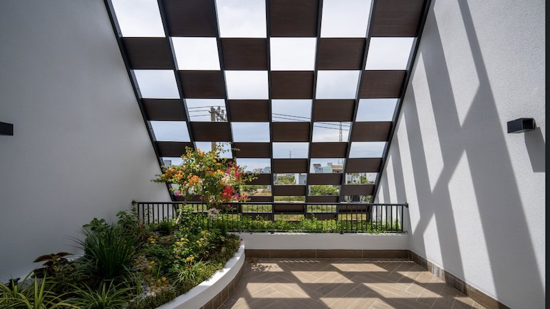 lan can xây gạch đẹp