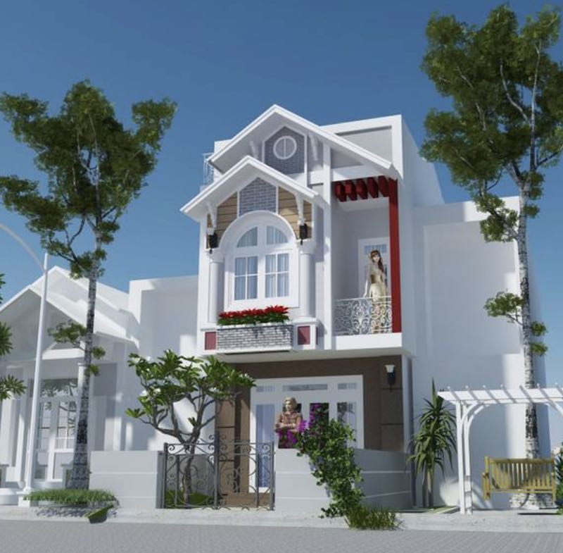 nhà giật cấp đẹp