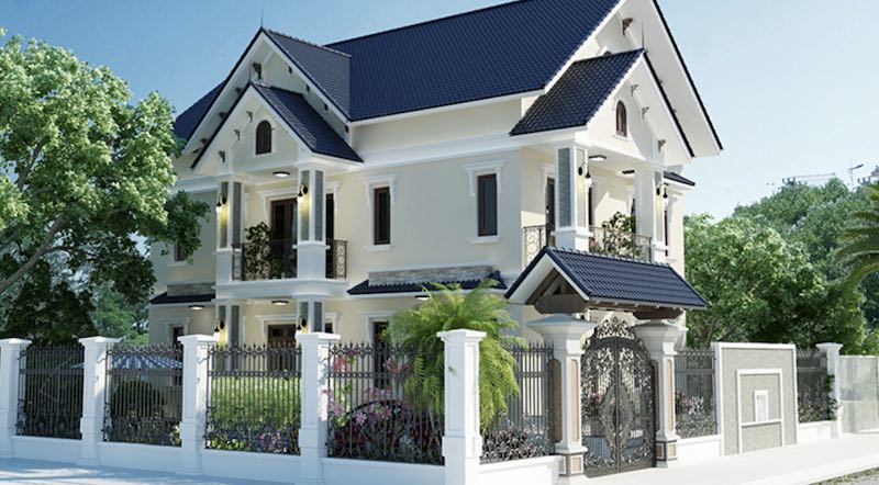 mau nha ong dep 2 tang 1 tum