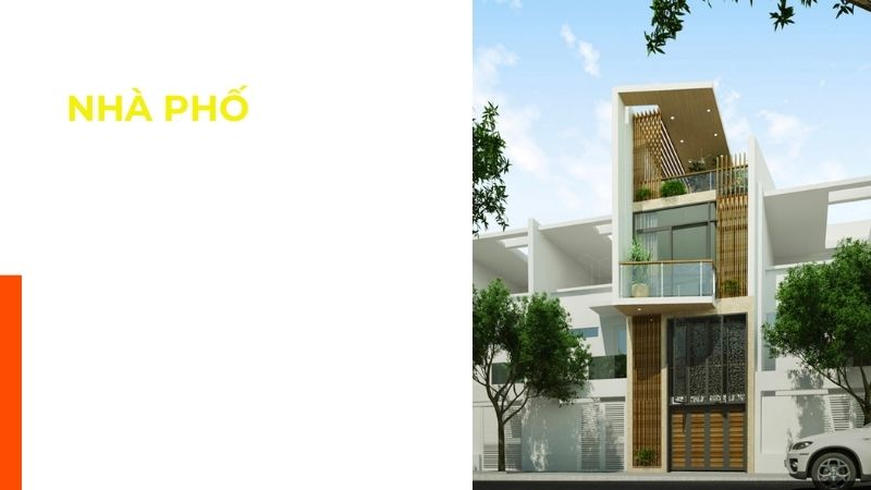 mẫu nhà phố đẹp cao cấp