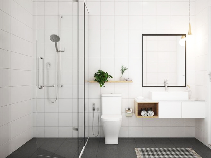 Mẫu thiết kế phòng tắm nhà vệ sinh đẹp