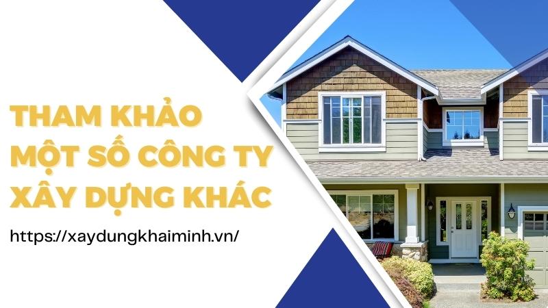 tham khảo công ty xây dựng uy tín