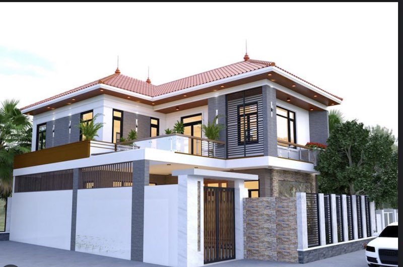 nha 2 tang mat tien 5m