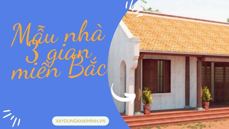 mẫu nhà 3 gian lợp ngói