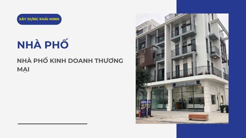 nhà phố kinh doanh thương mại