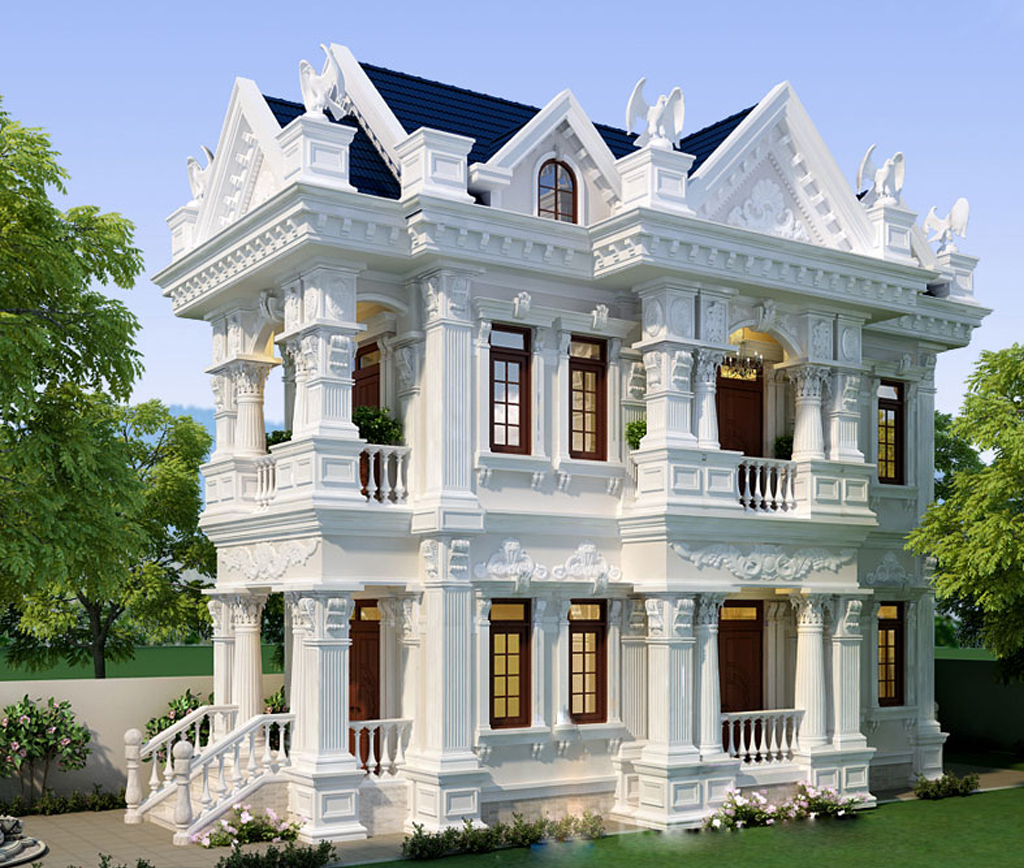 Những mẫu biệt thự cổ điển đẹp nhất