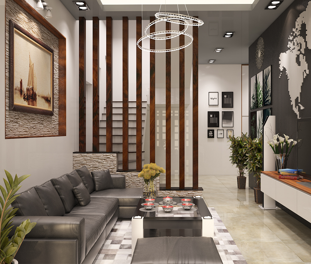 Những mẫu thiết kế nội thất phòng khách hiện đại