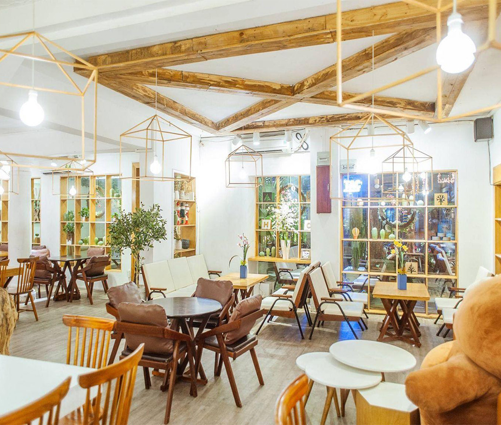 Những mẫu thiết kế nội thất quán cafe đẹp nhất 2020