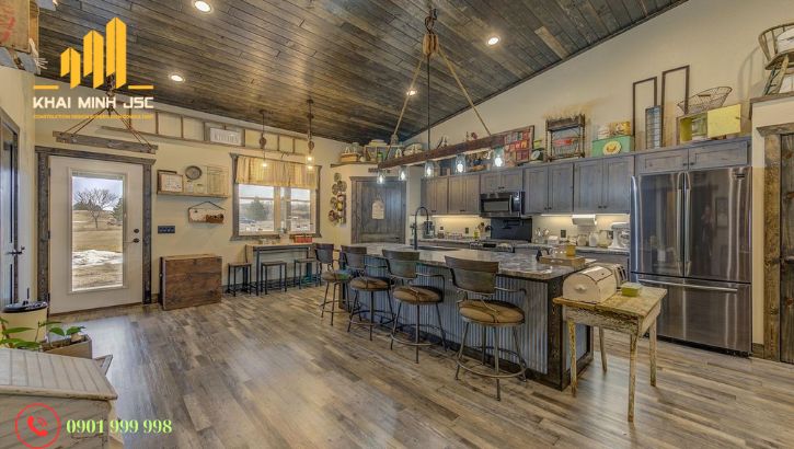 Sàn gỗ tái chế được ứng dụng rộng rãi trong thiết kế