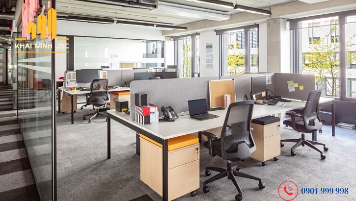 Văn phòng thông minh với thiết kế mở