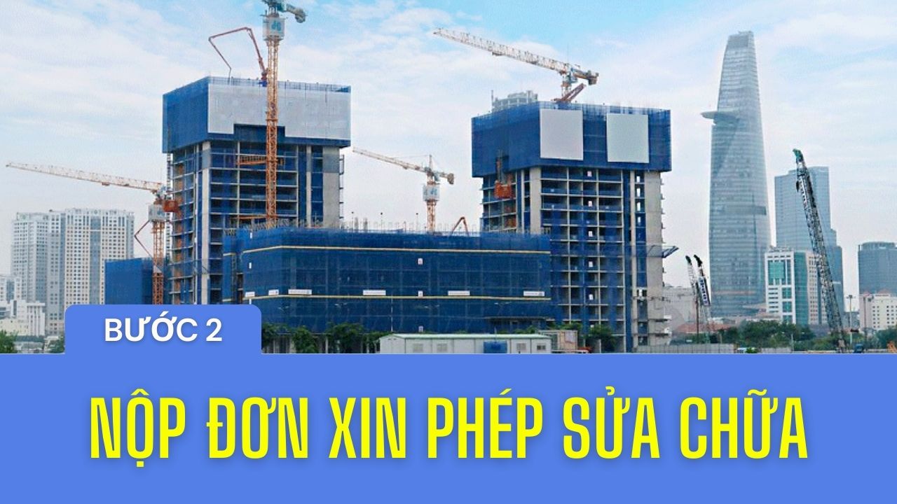 Nộp giấy phép sửa chữa nhà ở cấp 4