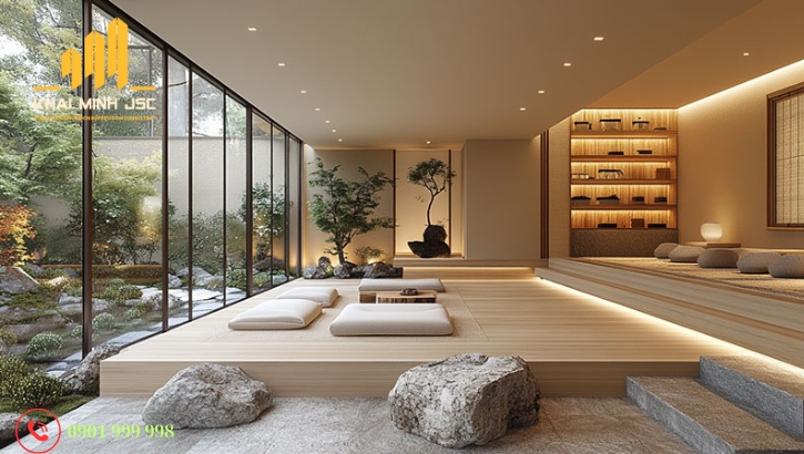 Phong cách thiết kế nội thất Zen Art nhẹ nhàng, đơn giản và bình yên