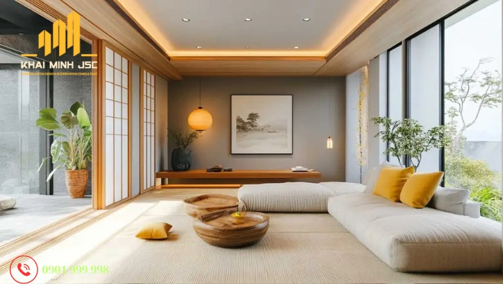 Cách sử dụng ánh sáng khéo léo trong phong cách thiết kế nội thất Zen Art