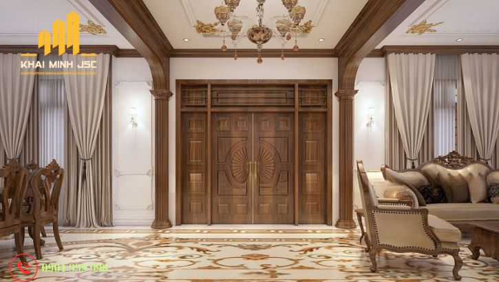 Hướng bố trí cửa chính hợp phong thủy, thu hút tài lộc