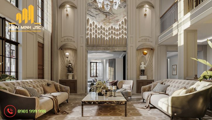 Nguyên tắc ngũ hành khi sắp xếp đồ vật trong biệt thự