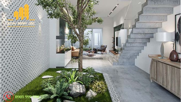 Cải thiện không gian bằng trang trí cây xanh