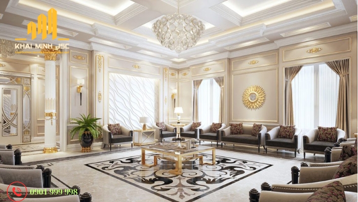 Biệt thự cần có bố cục hài hòa, thu hút vượng khí vào bên trong