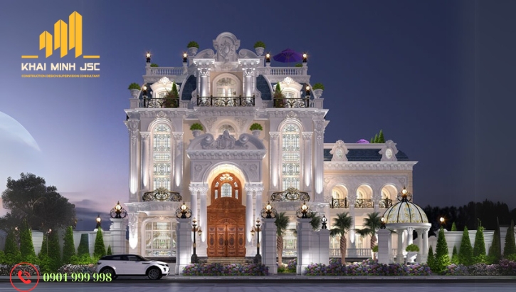 Nguyên tắc phong thủy trong xây dựng biệt thự khi bố trí cổng chính