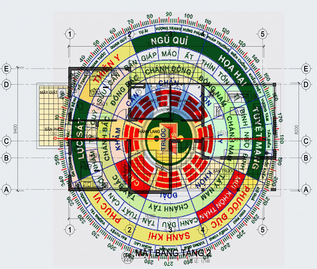 Phong thủy xây nhà năm 2021