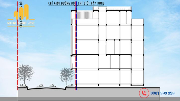 Cách xem chỉ giới xây dựng và chỉ giới đường đỏ chính xác