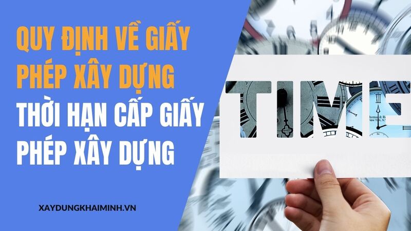 Xin giấy phép xây dựng mất bao lâu