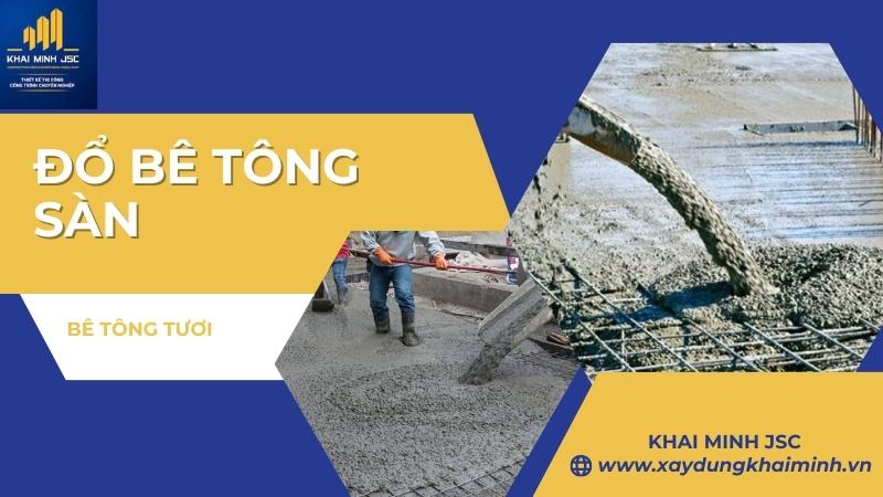 giá đổ sàn bê tông