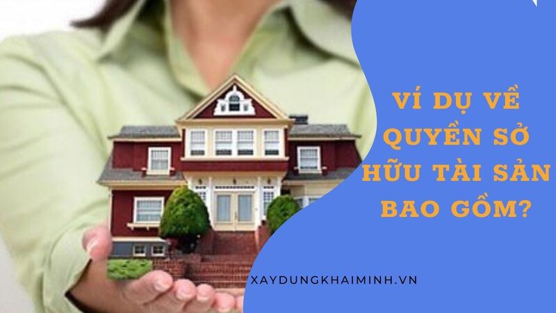 ví dụ về quyền sở hữu tài sản