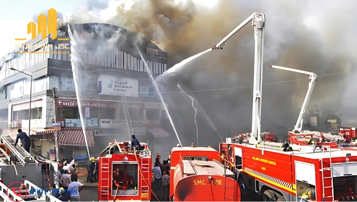 Sai lầm thường gặp khi quản lý rủi ro cháy nổ trung tâm thương mại