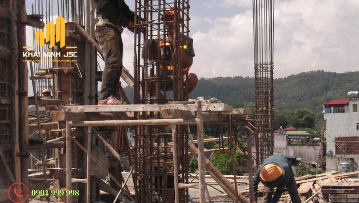 Thi công lớp cốt thép đai đúng chuẩn