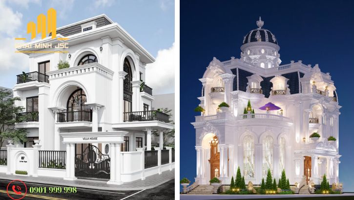 Mẫu thiết kế biệt thự đẹp, ấn tượng để gia chủ tham khảo