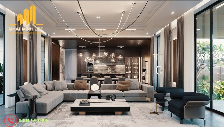 Tối ưu không gian trong thiết kế biệt thự