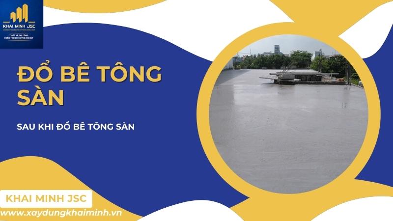 bê tông tươi để được bao lâu